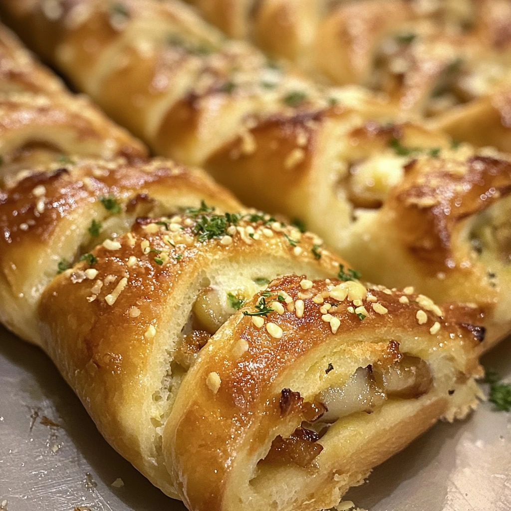 Gebackene geteilte Hähnchenbrust