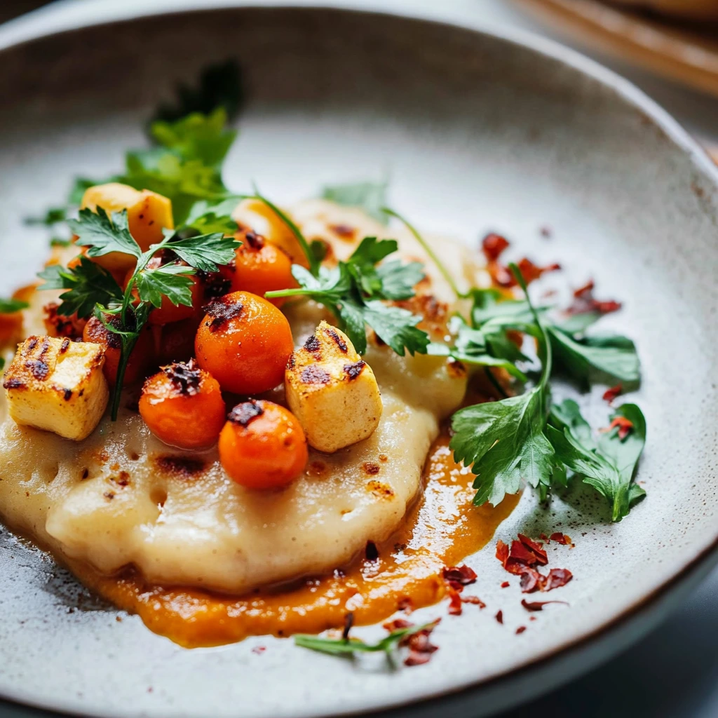 Nordindisch inspirierte Butterkichererbsen