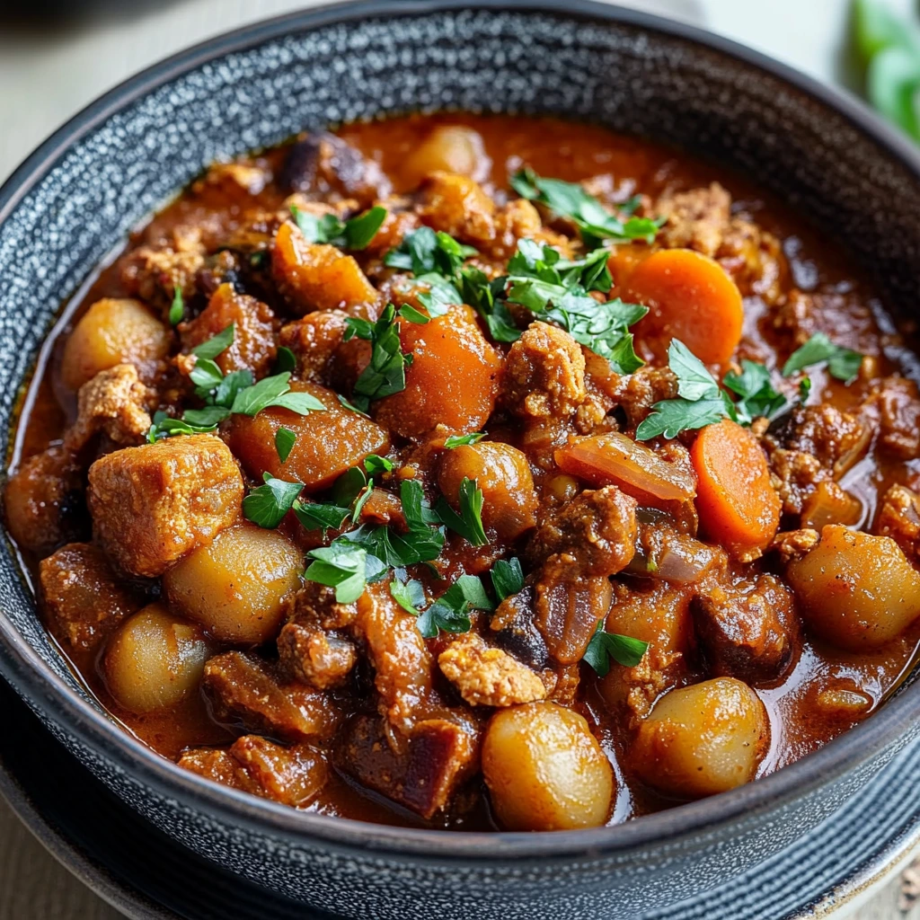Lamm-Tajine aus dem Slow Cooker