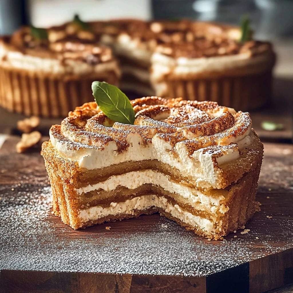 Mini-Zimtschnecken-Käsekuchen