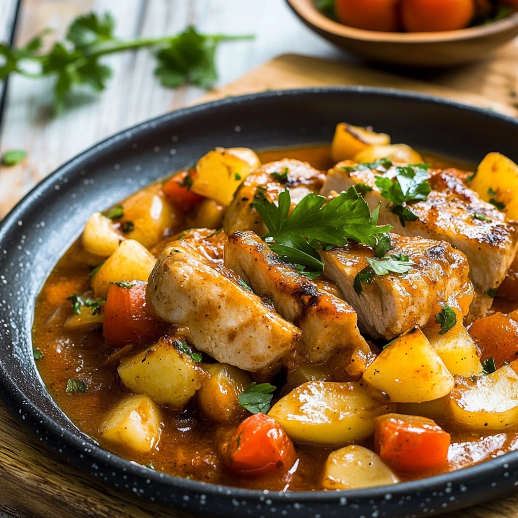 Argentinisches Hähnchen Eintopf