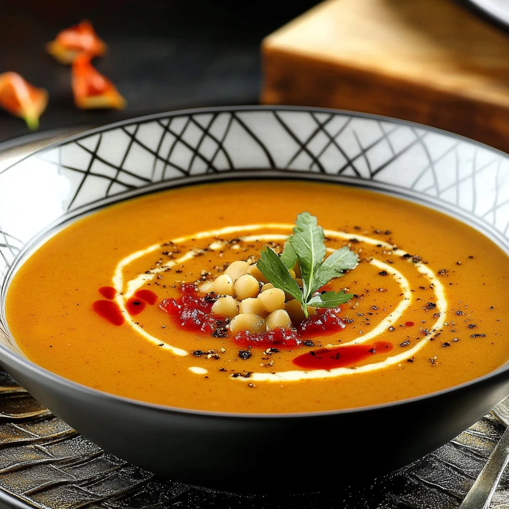 Türkische rote Linsensuppe