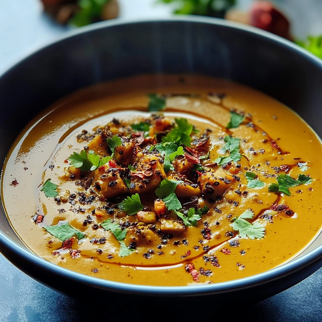 KAROTTENSUPPE MIT CURRY