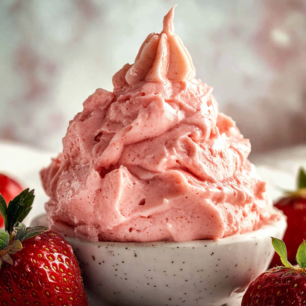 Einfaches Erdbeer-Kokosöl-Frosting - Lecker Familie