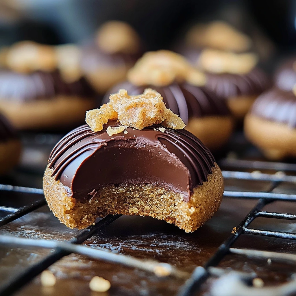 Erdnussbutter-Schokoladenkuss-Kekse