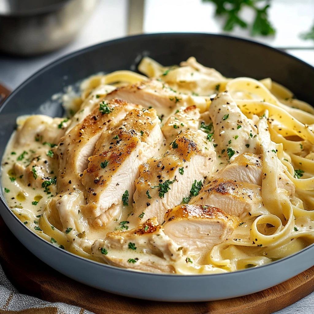 Perfektes Chicken Alfredo
