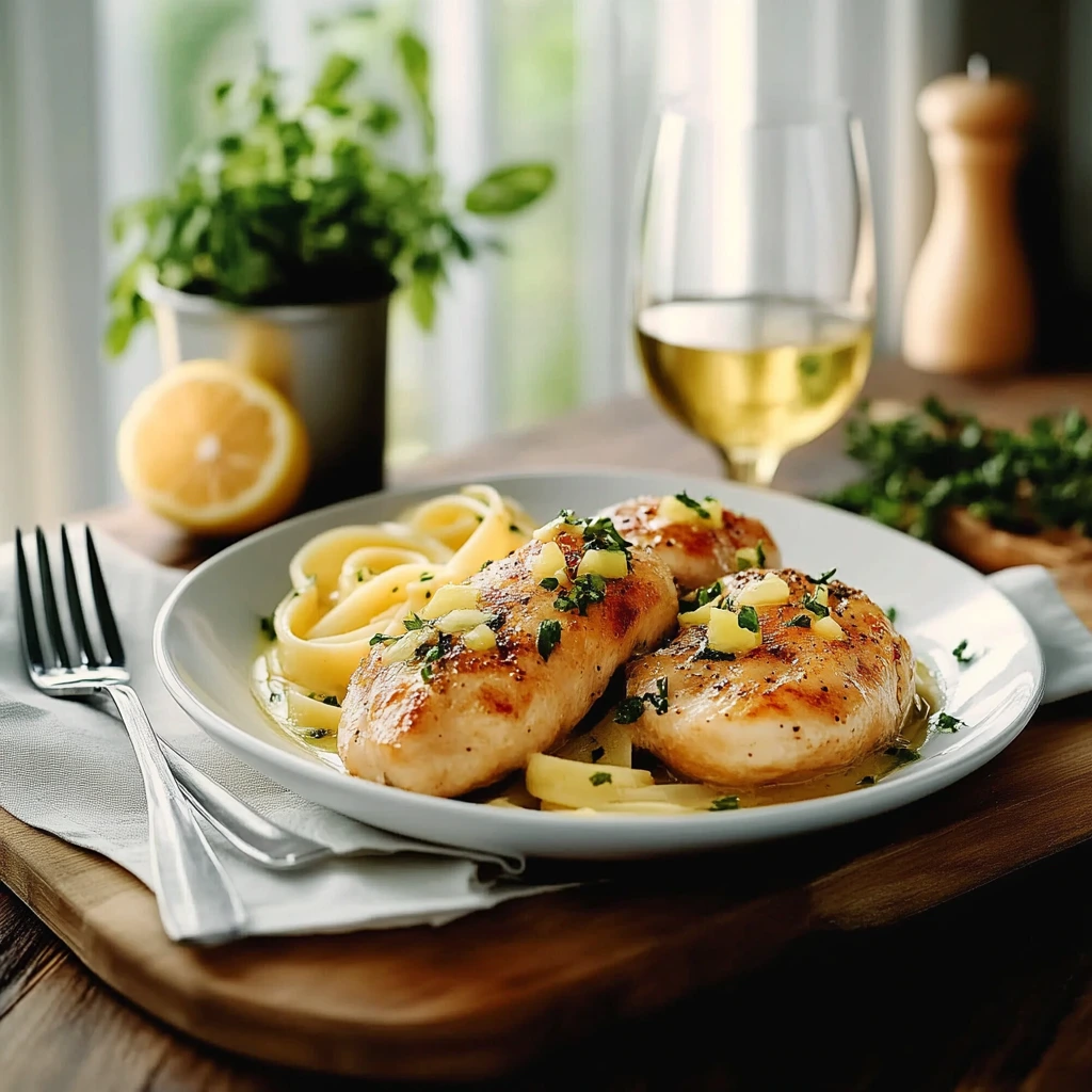 Zartes Zitronen-Hähnchen