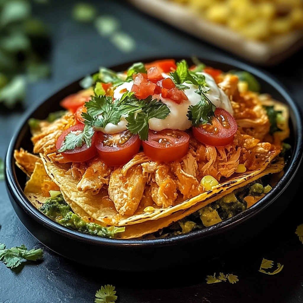 Leckerer Chicken Taco-Auflauf