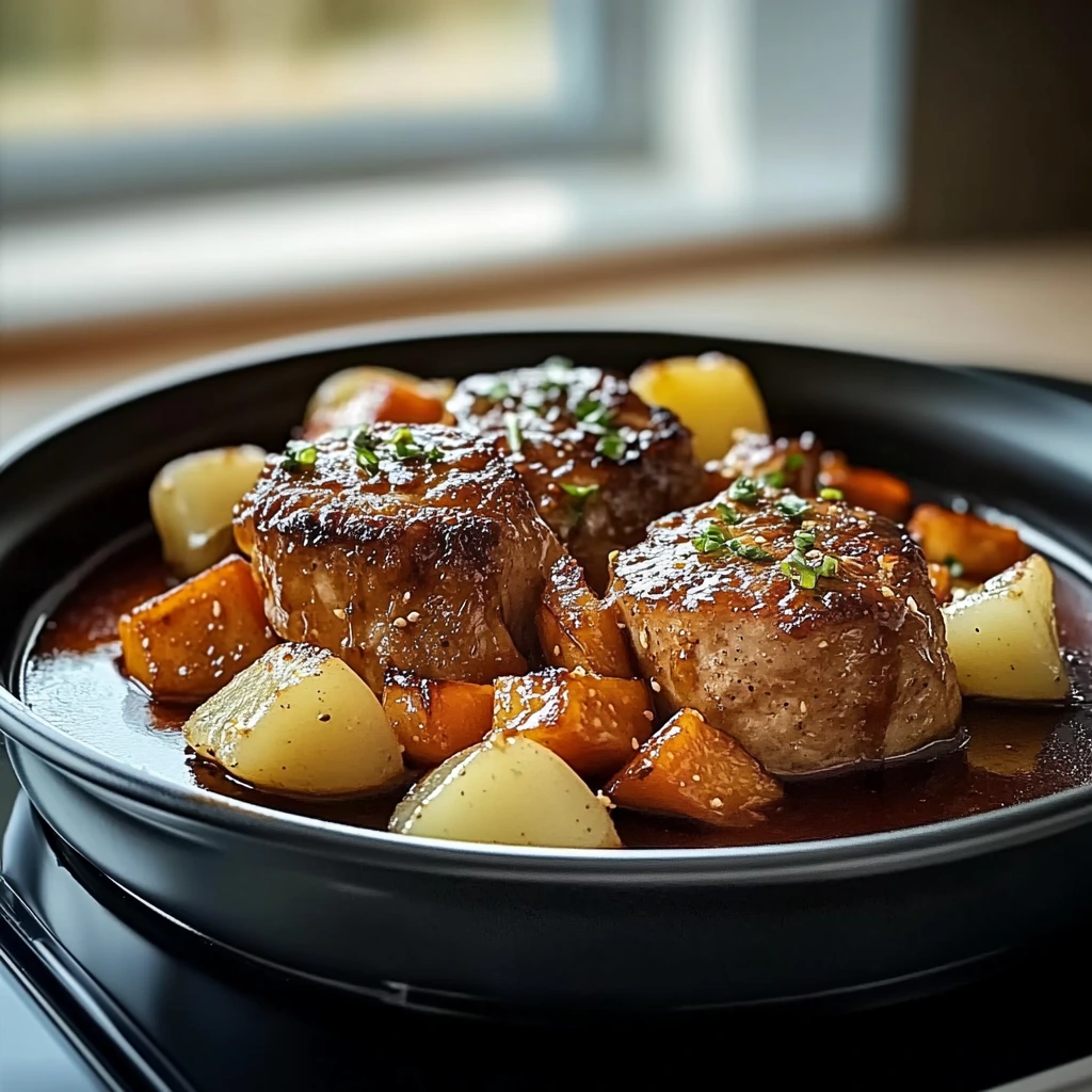 Gebackenes süß-saures Hähnchen