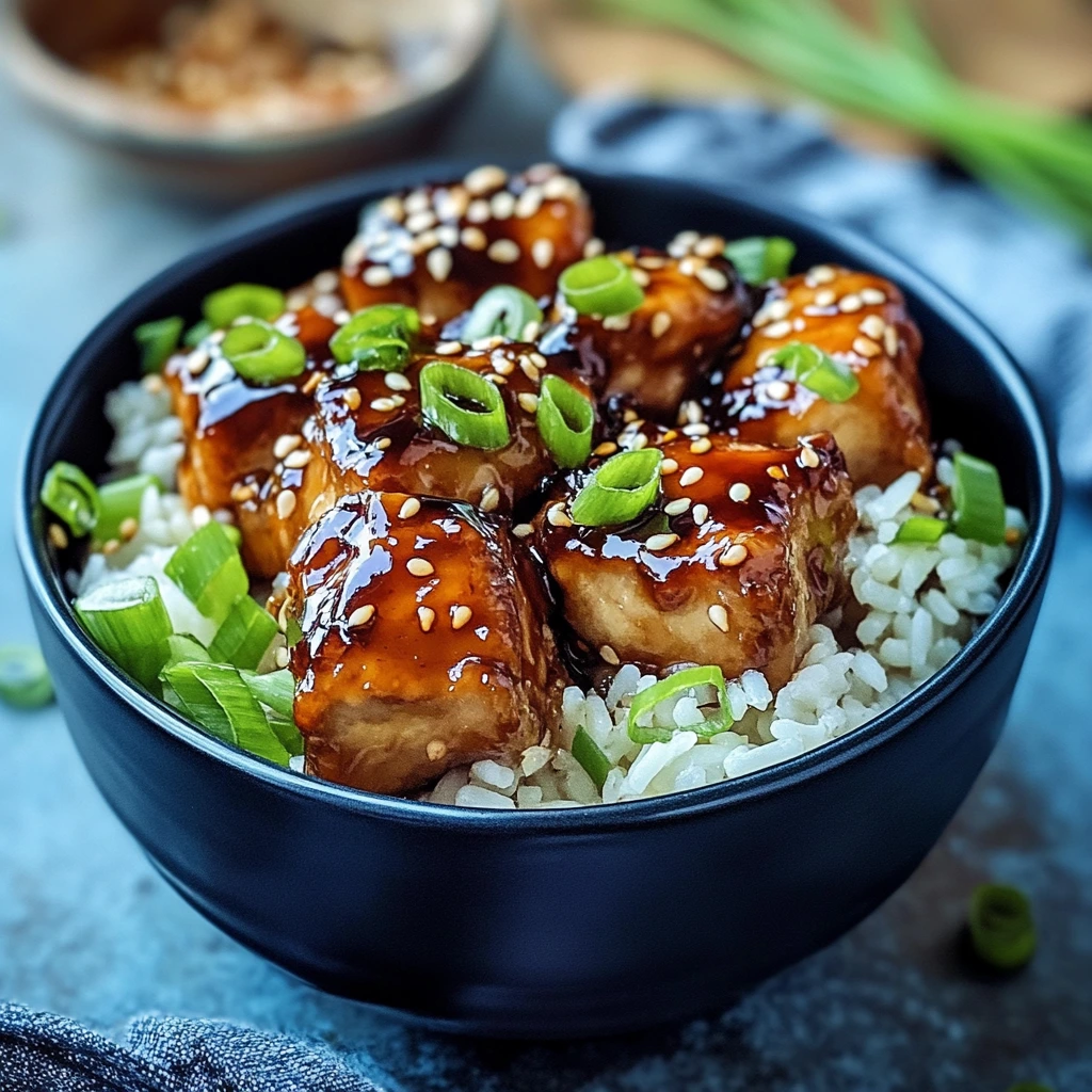 Teriyaki-Hähnchen aus dem Slow Cooker