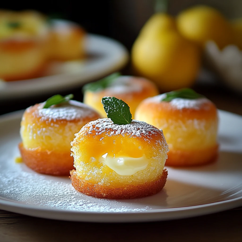 Mini-Zitronenbonbon-Kuchen