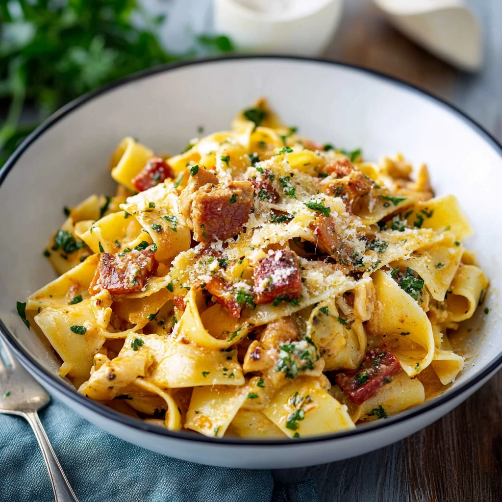 Hähnchen-Florentiner-Pasta