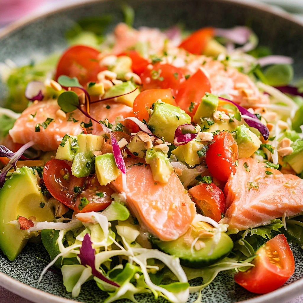 10-Minuten-Lachs-Avocado-Salat