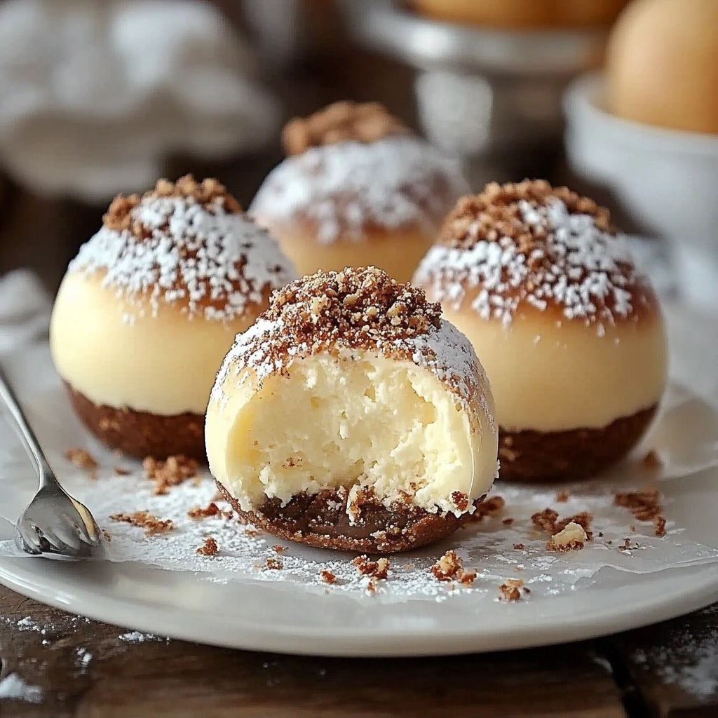 Schnelle Käsekuchen-Kugeln – Cremig, Süß & Einfach