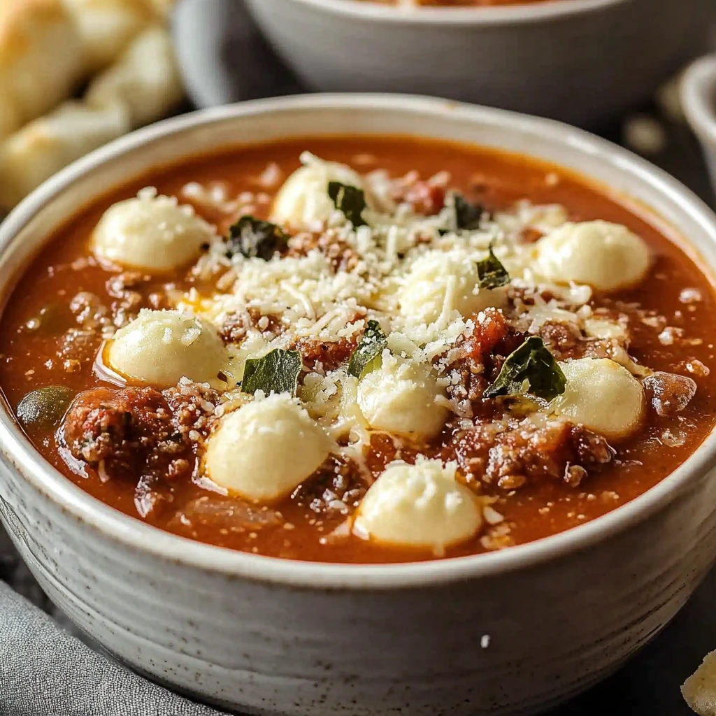 Slow Cooker Pizza-Suppe – Herzhaft & Einfach