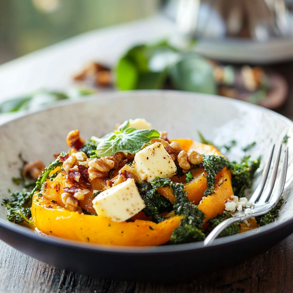 Frühstücksschale mit Grünkohl und Butternusskürbis – The Organic Dietitian