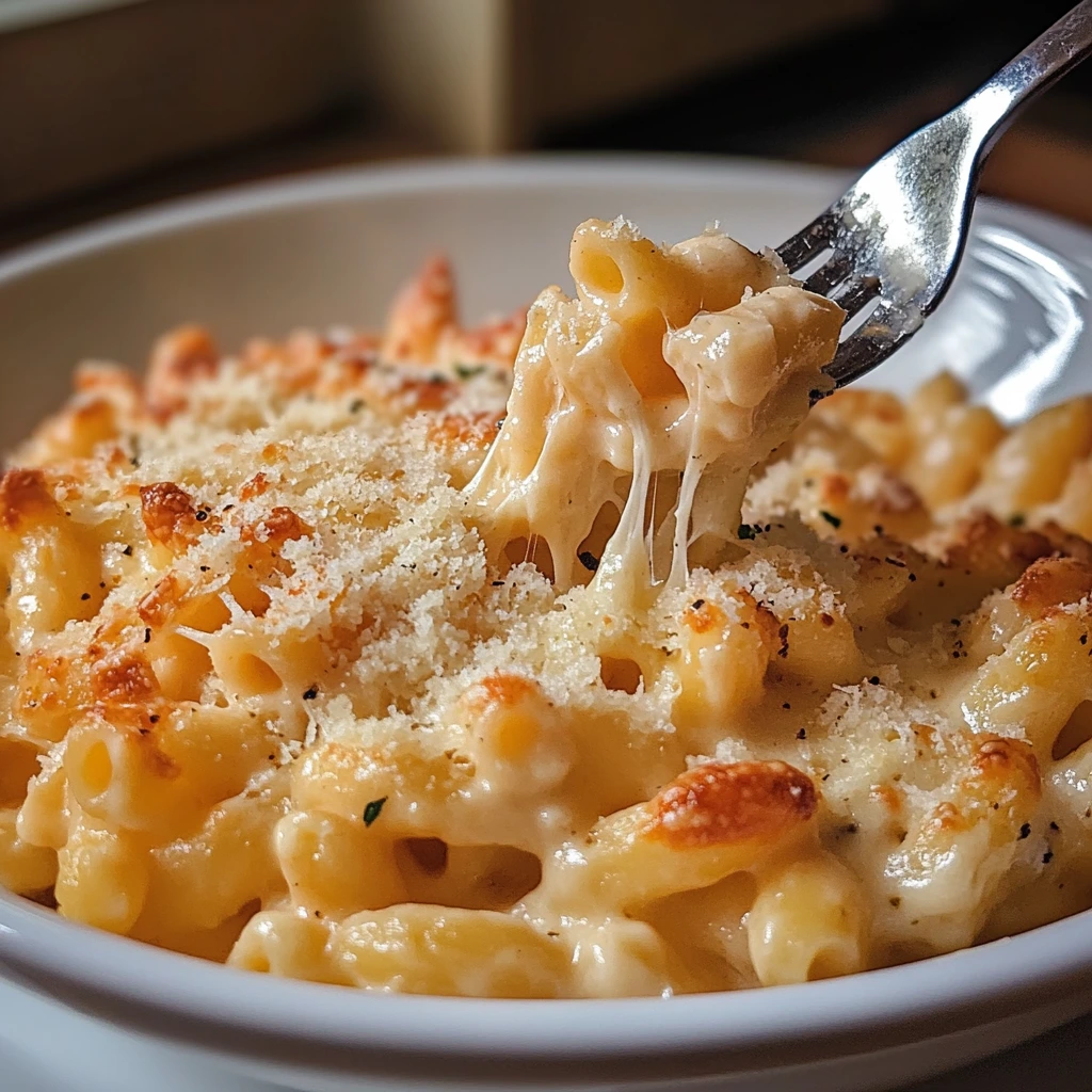 Hühnchen-Parmesan-Mac & Cheese aus einem Topf
