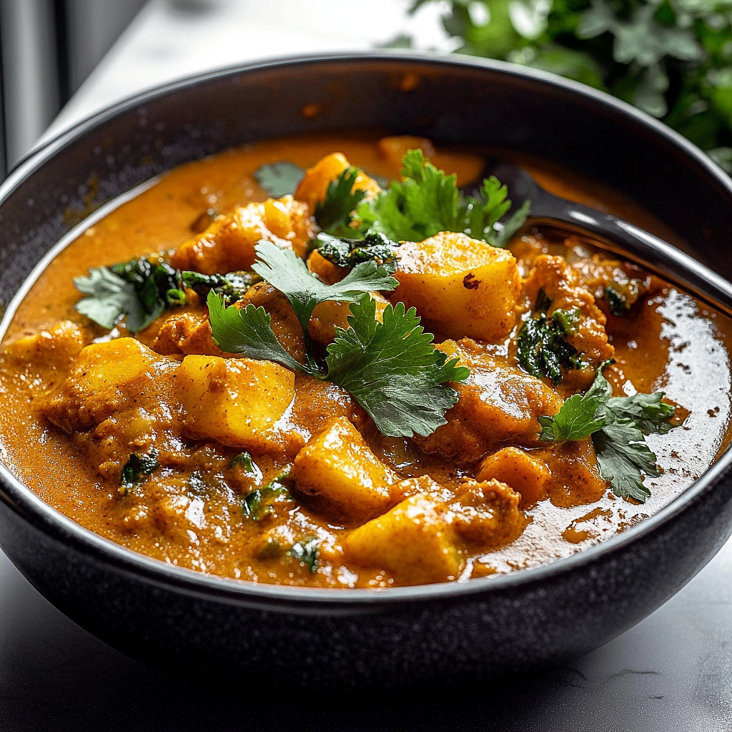 Hühnchen-Süßkartoffel-Curry