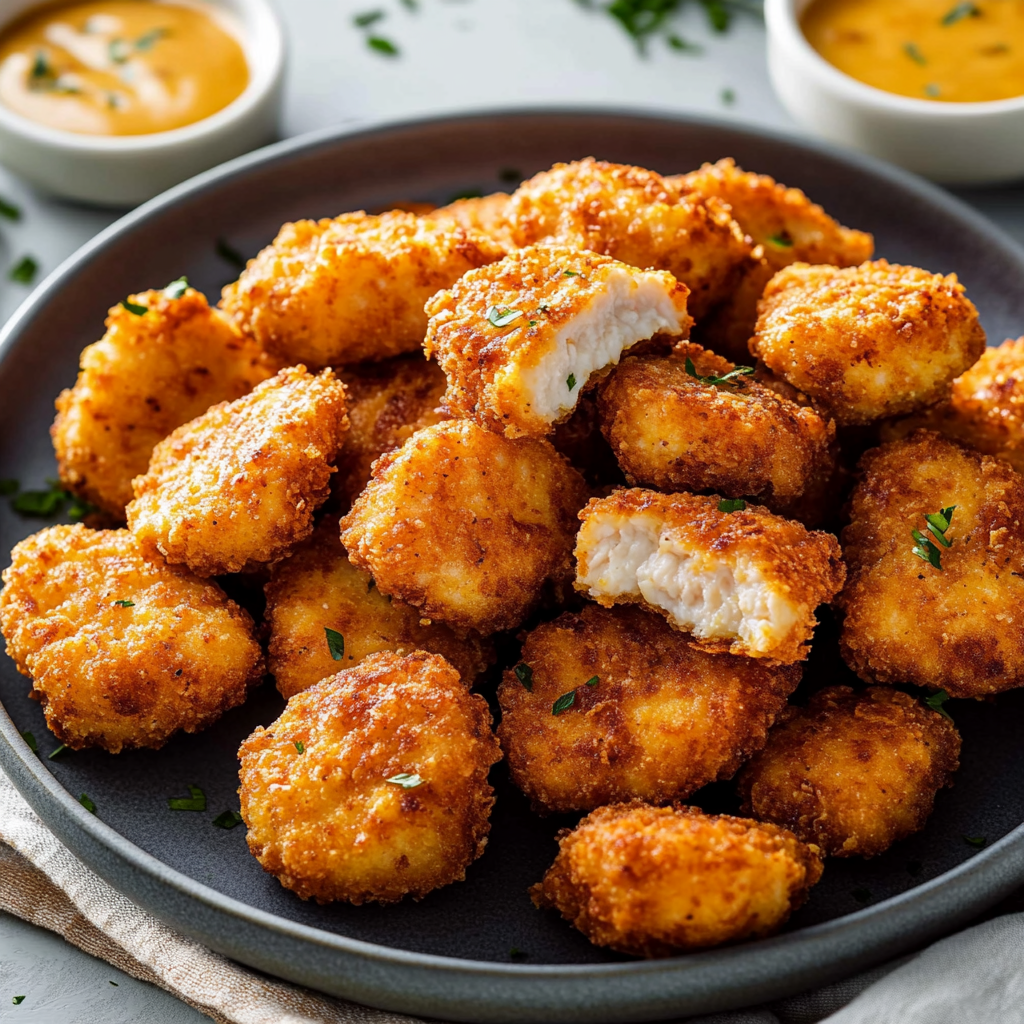 Chick-fil-A Nuggets und Sauce nach Art des Hauses