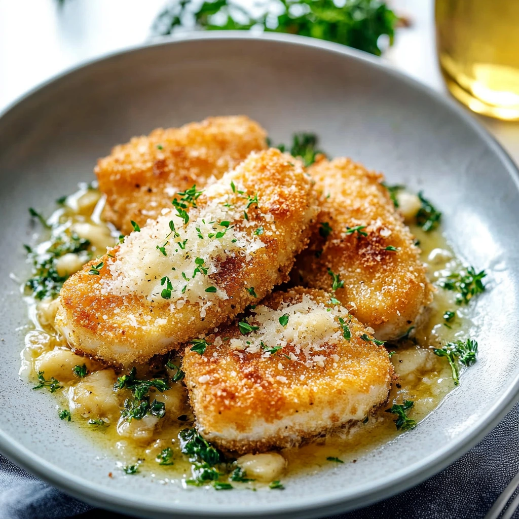 Unglaublich knuspriger Kabeljau mit Parmesan aus der Heißluftfritteuse