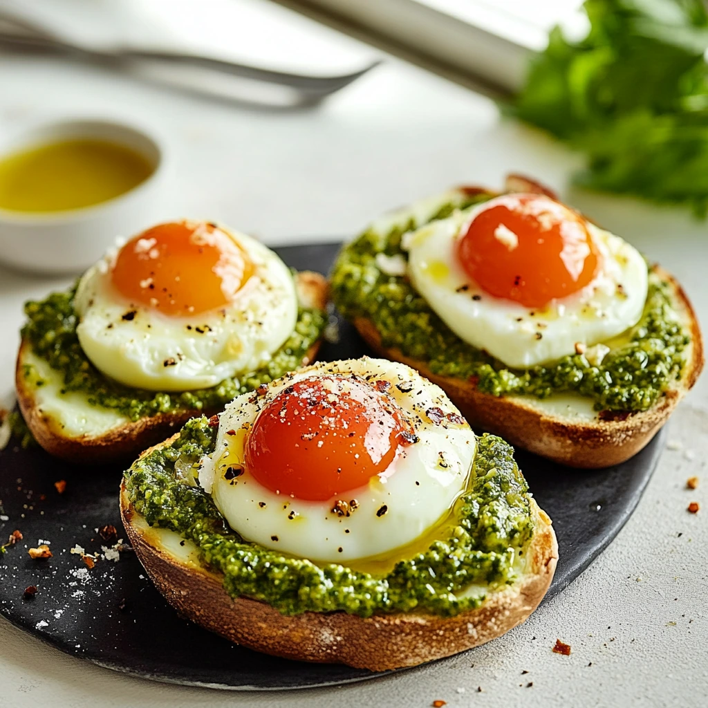 Pesto Eggs