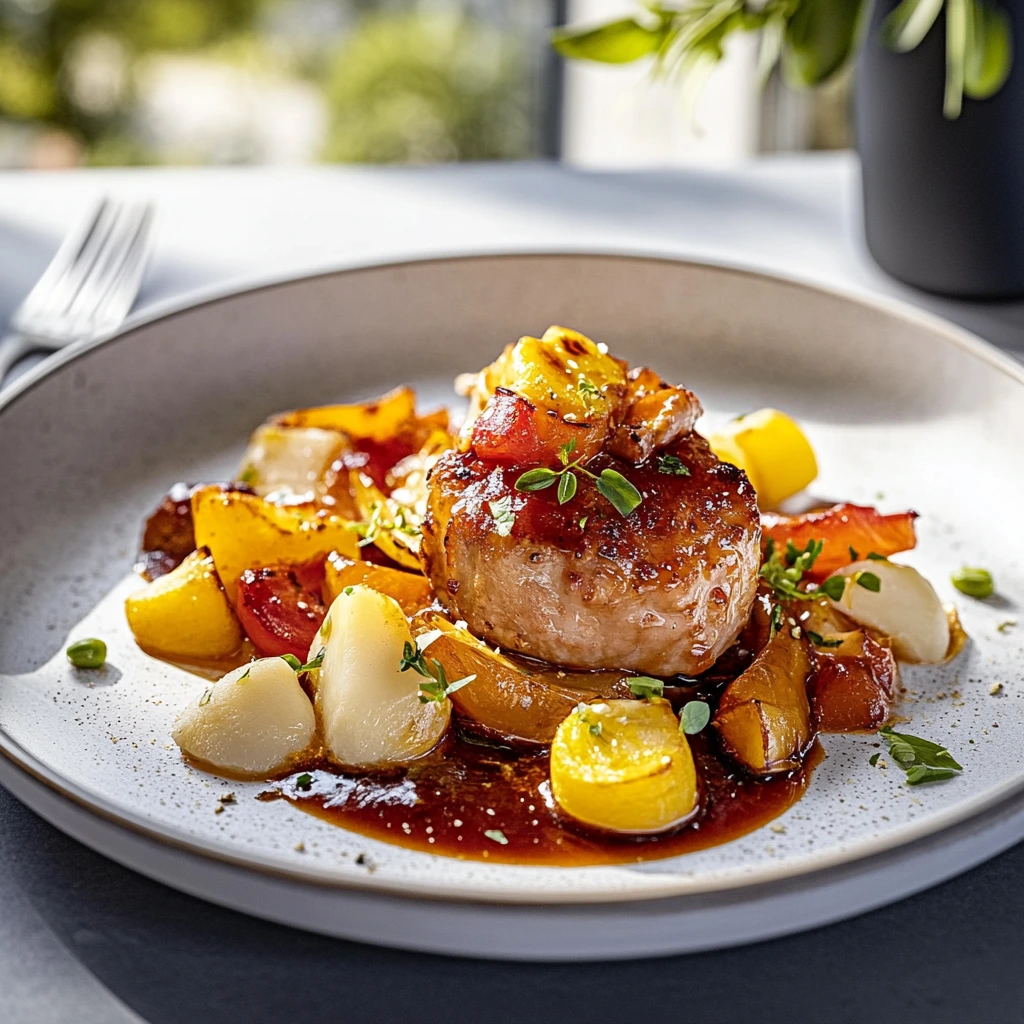 Hähnchen süß-sauer