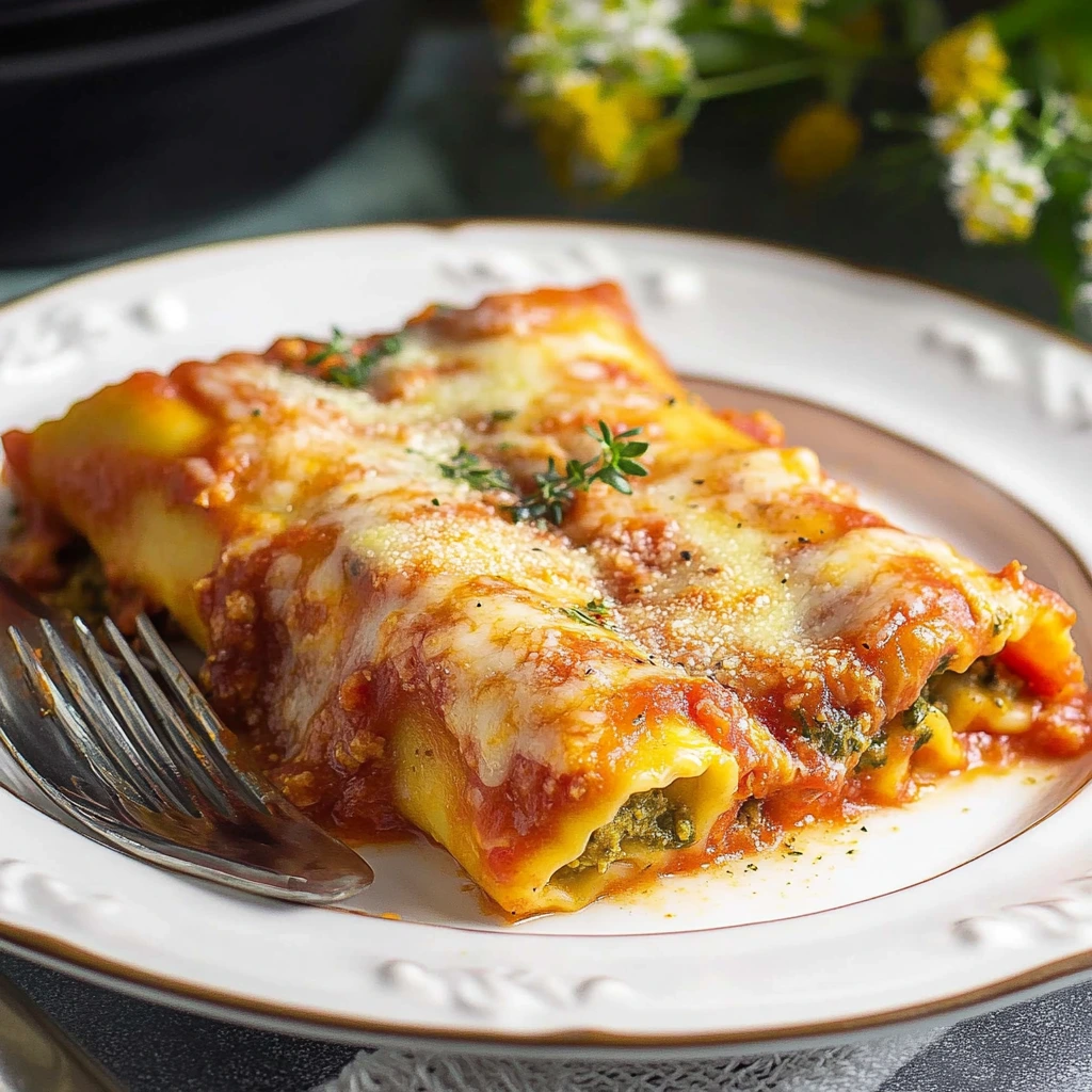 FODMAP-arme Manicotti mit Grünkohl