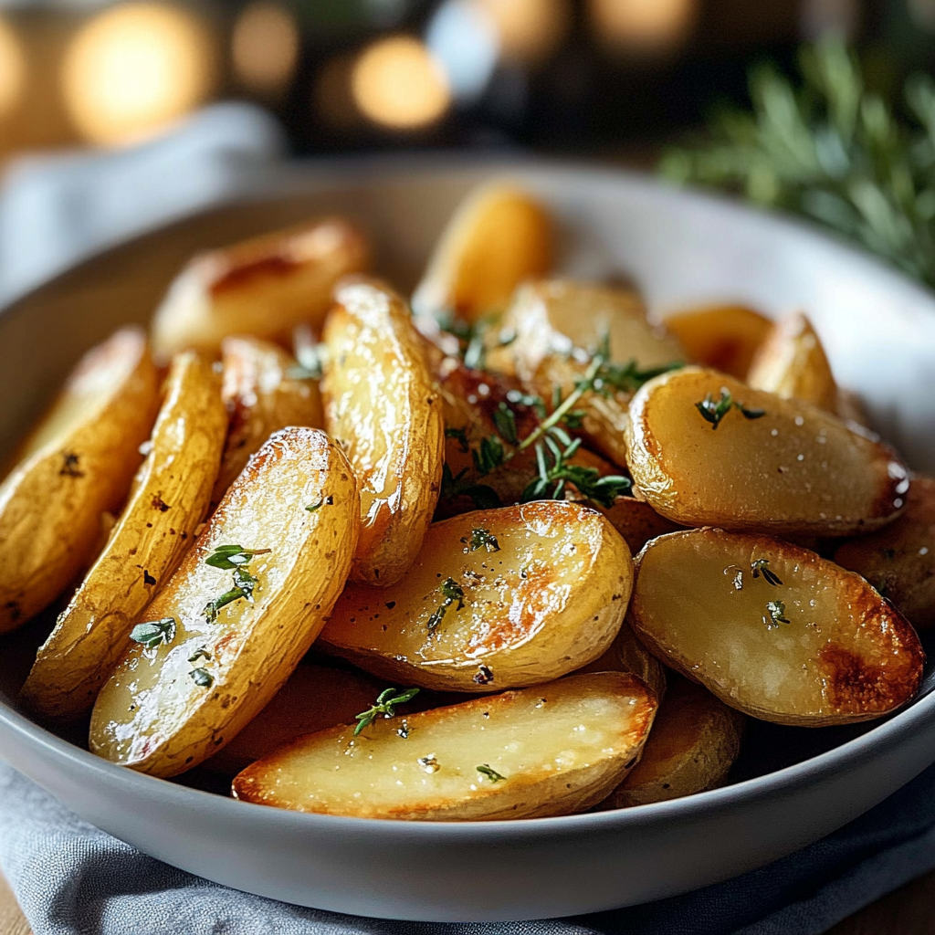 Fingerling-Kartoffeln aus der Heißluftfritteuse