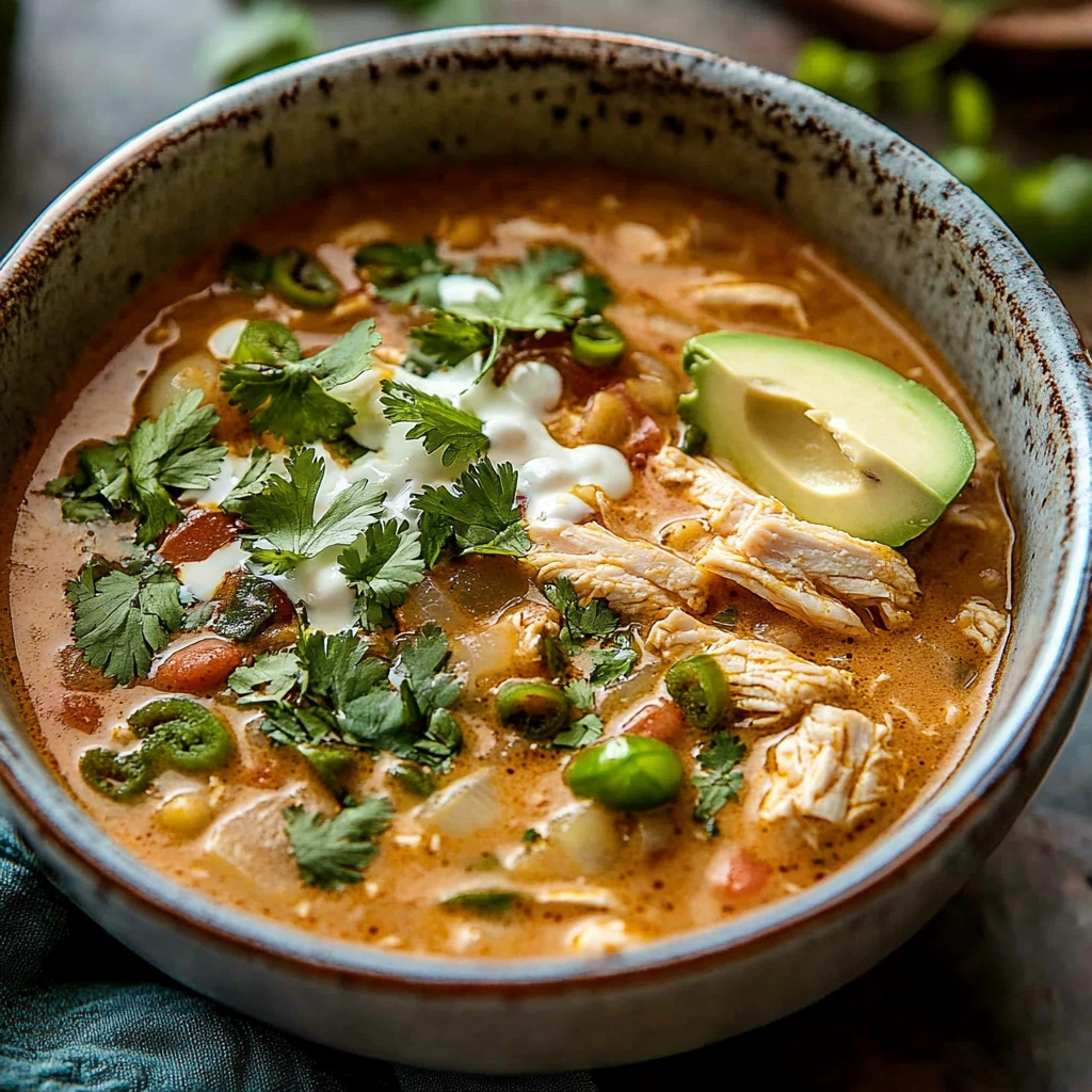 Würziges Buffalo White Chicken Chili