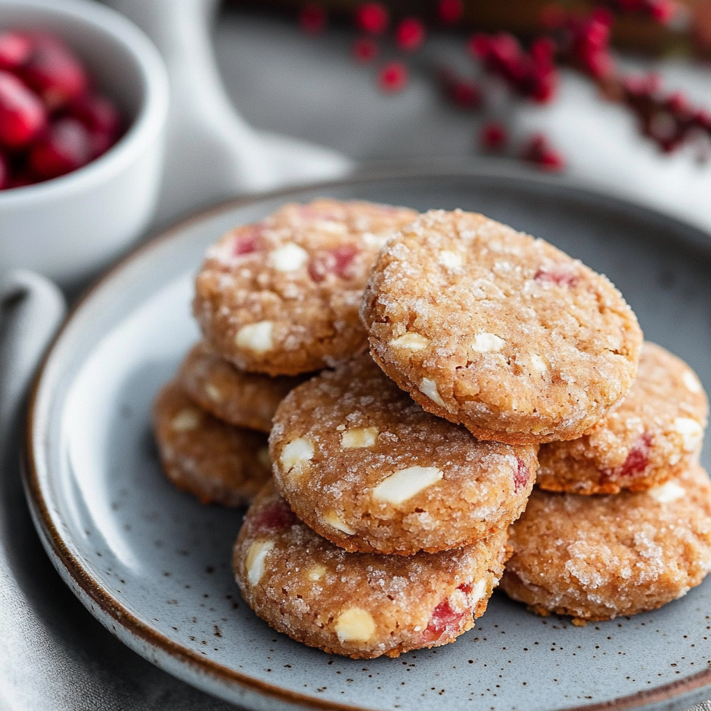 Kirschkekse (glutenfrei und vegan)