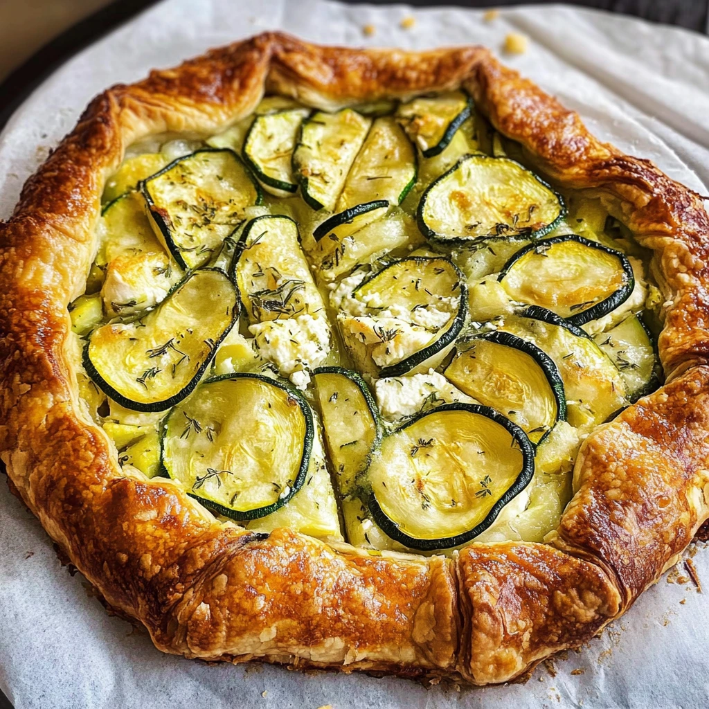 Zucchini-Ricotta-Galette