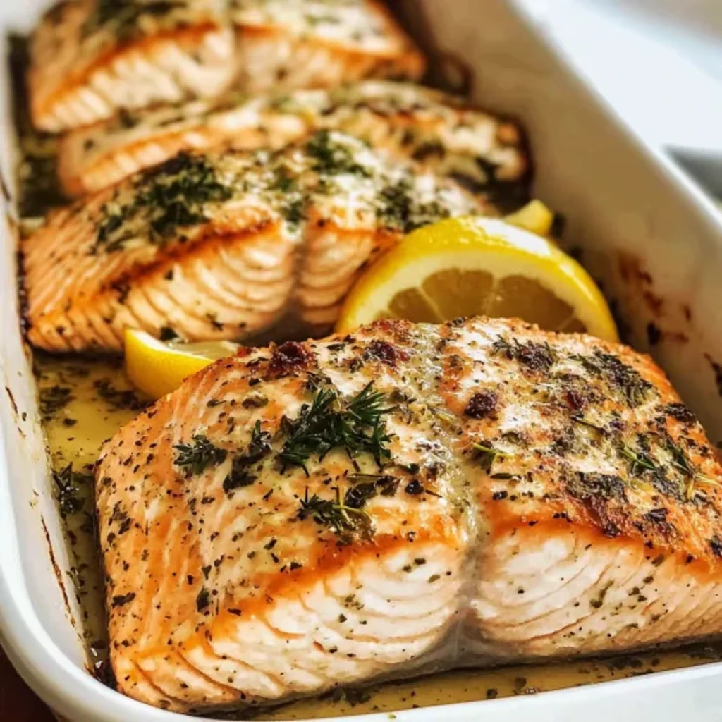 Zitronen-Lachs aus dem Ofen