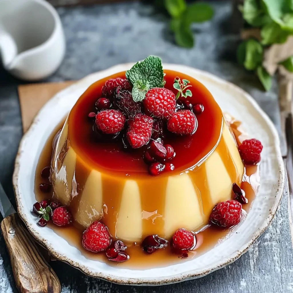 Spanischer Flan mit Frischkäse & Karamell – Seidig, Süß & Unvergesslich