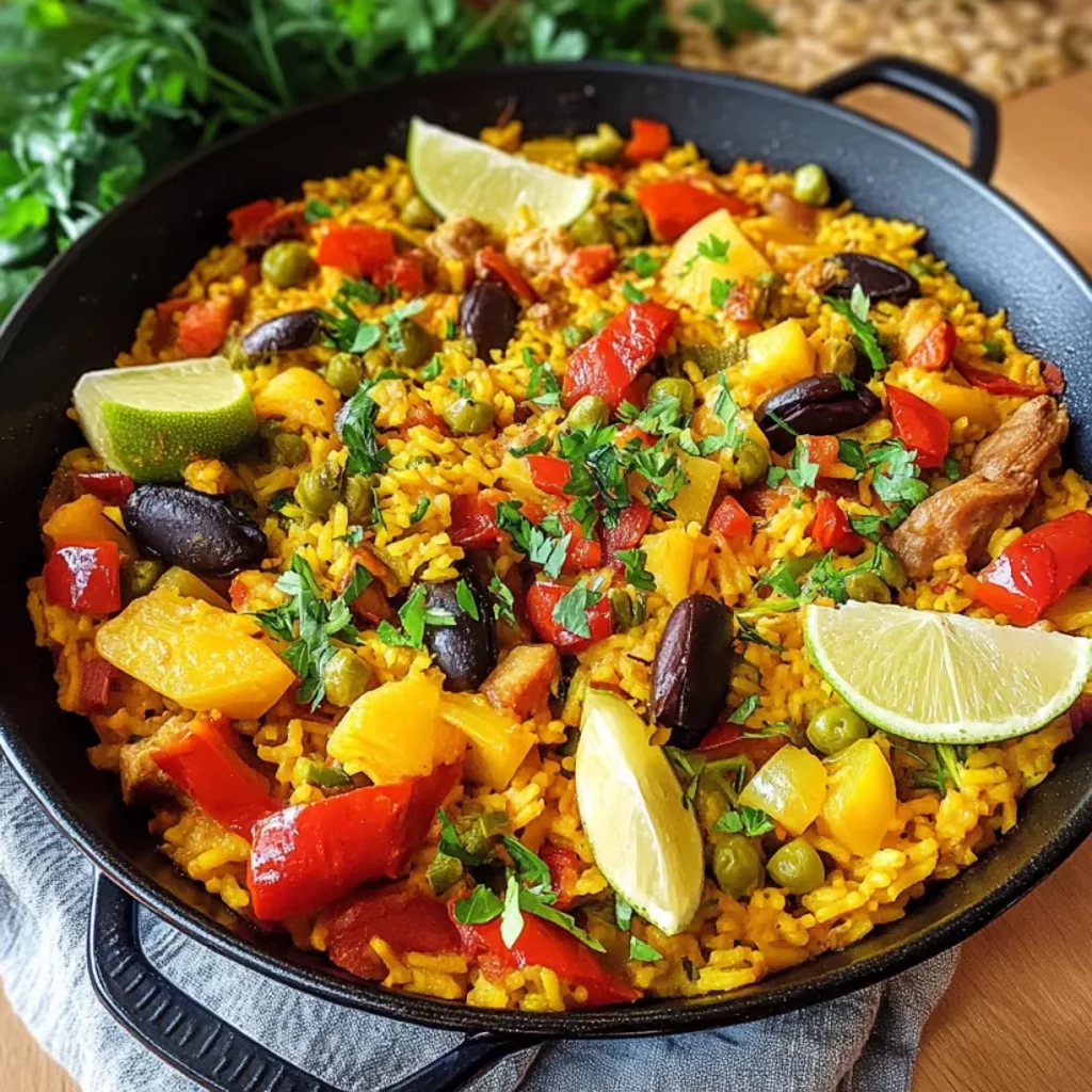 Vegetarische Paella in 30 Minuten – Bunt, Herzhaft und Sogar Vegan!