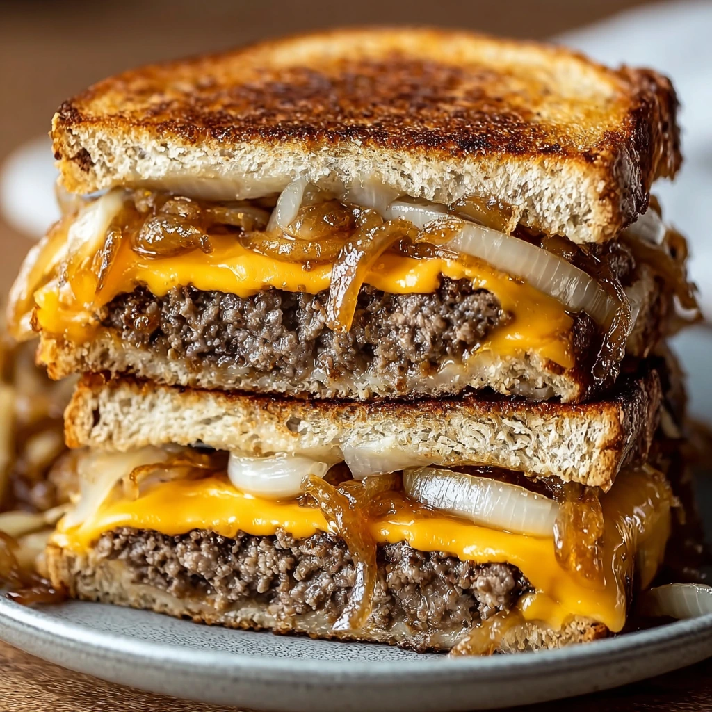 Patty Melt mit Geheimsauce