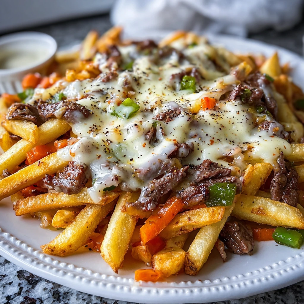 Philly Steak Cheese Fries