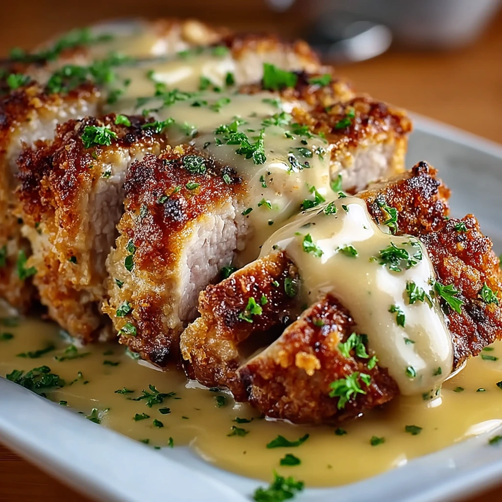 Chicken Cordon Bleu Meatloaf Der Klassiker neu interpretiert: saftig gefüllt, käsig überbacken