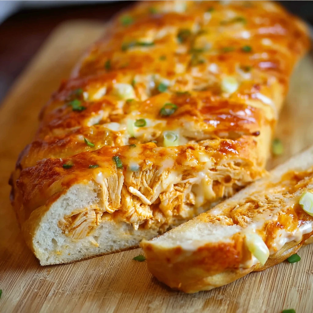 Buffalo Chicken Bread