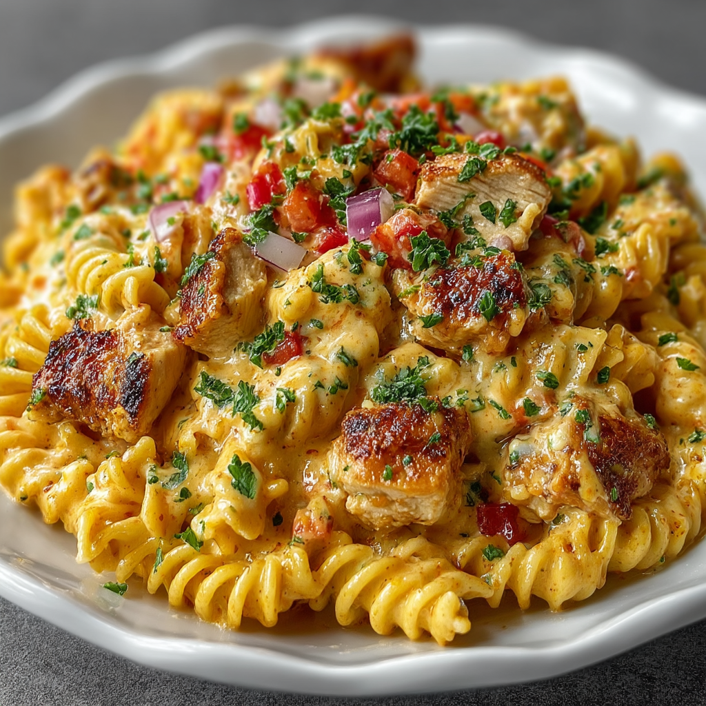 Rotel Chicken Pasta Cheese – Cremig, würzig und richtig lecker