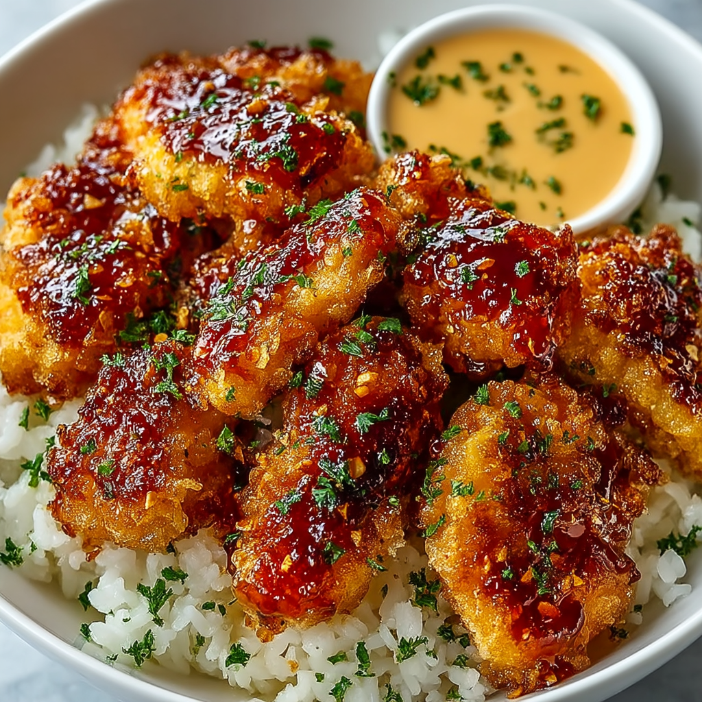 Crispy Juicy Bang Bang Chicken – Knusprig, Saftig & Süß-Scharf