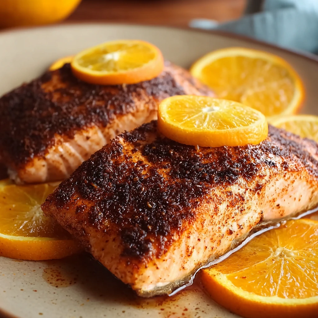 Kakao-Gewürzter Lachs