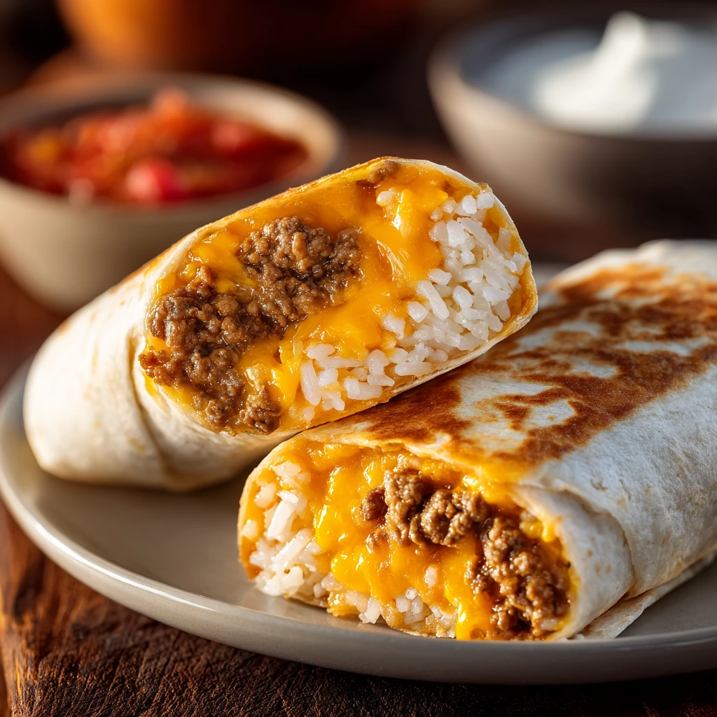 Taco Bell Cheesy Quesarito – Selbstgemacht Zuhause