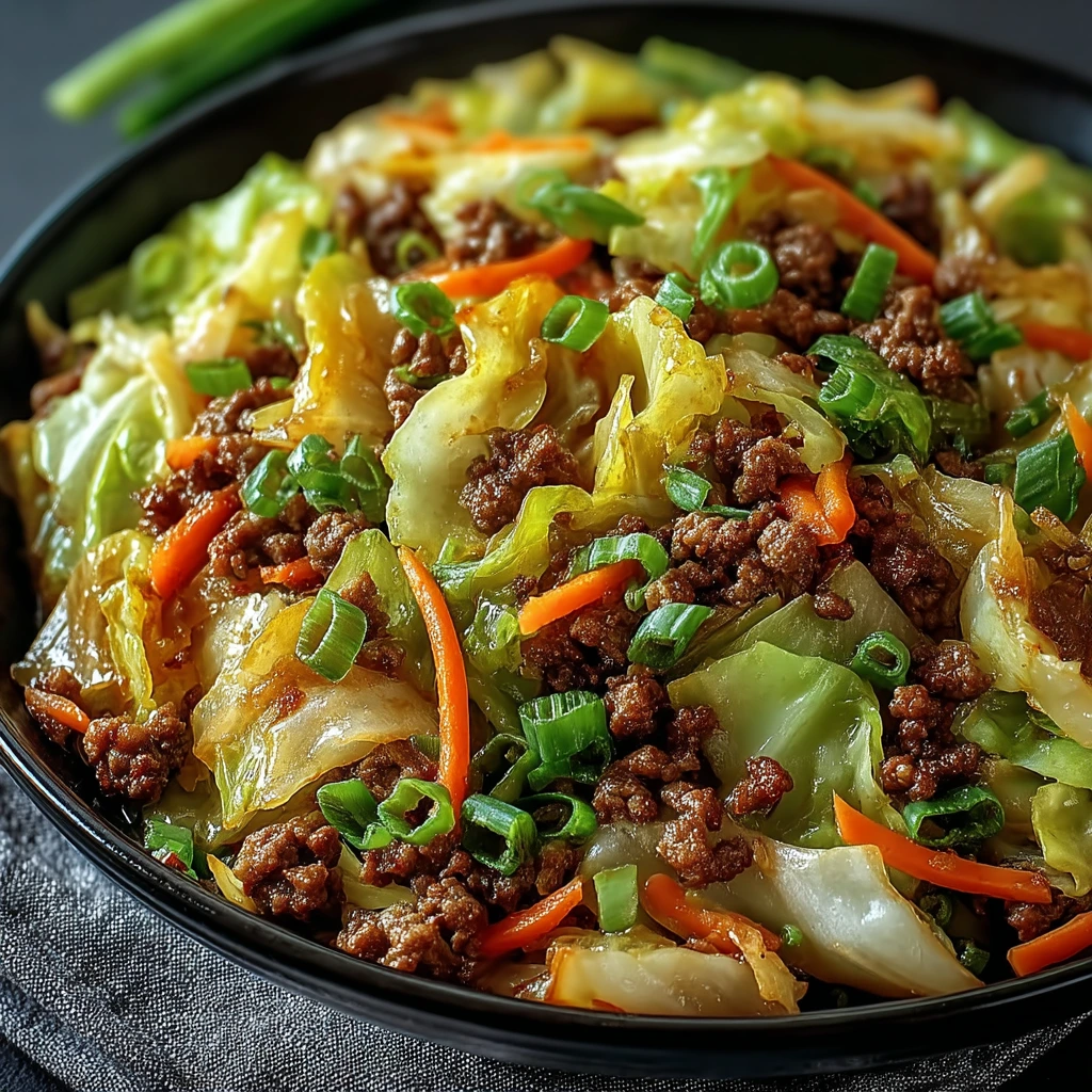 Healthy Chinese Beef & Cabbage Stir Fry – Gesund, Aromatisch & Schnell Zubereitet