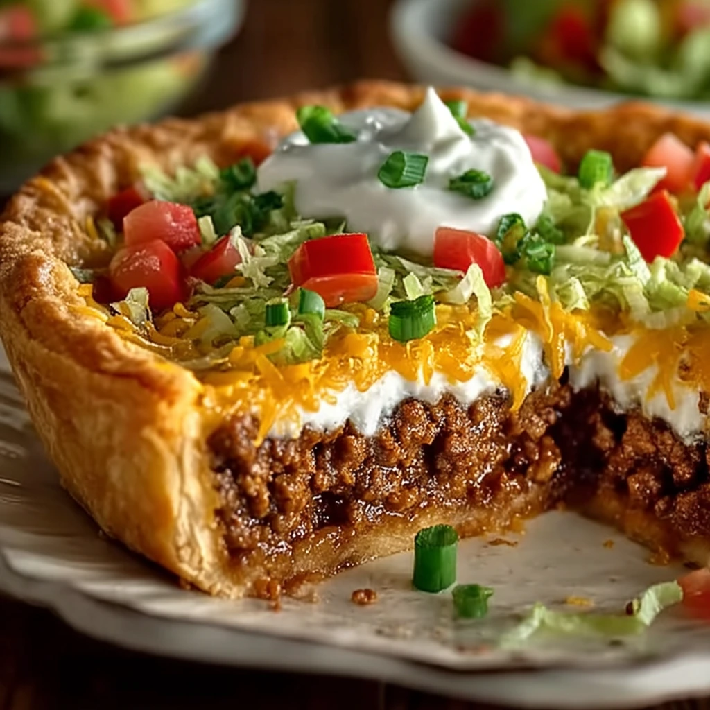 Crescent-Roll Taco Bake