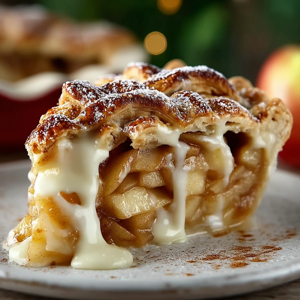 Knusprige Apfel-Cinnamon-Roll-Tarte