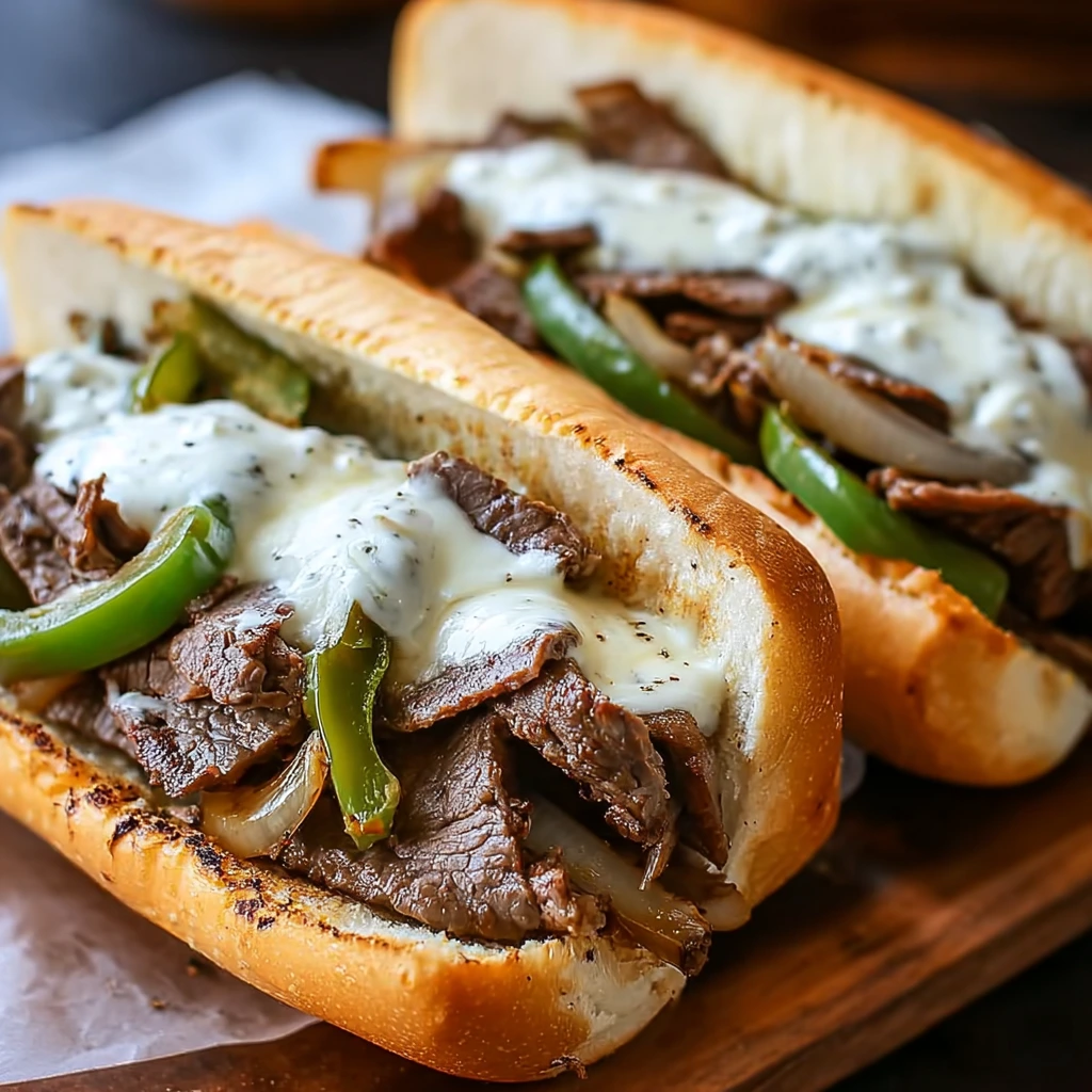 Philly Cheesesteak Sandwich