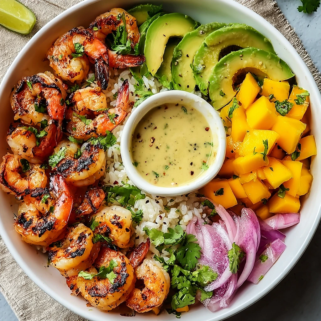 Frischer Mediterranean‑Shrimp‑Avocado Bowl: Lecker, bunt und schnell