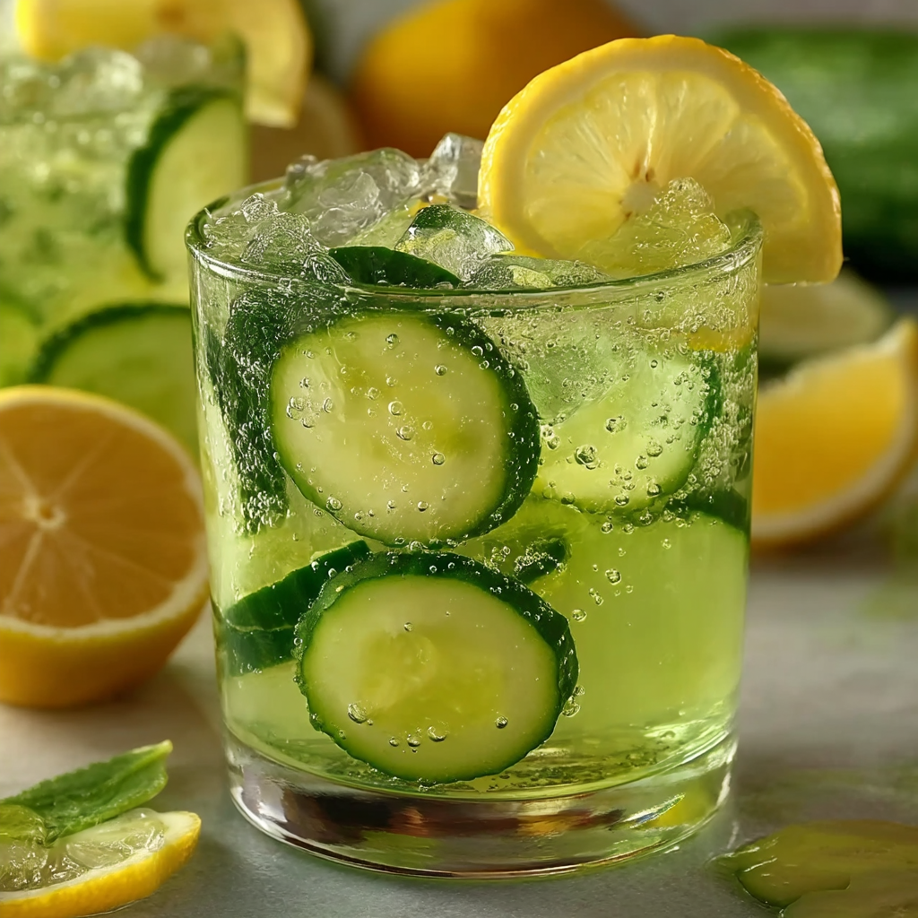 Cucumber Limonade mit Gurke – Frisch, kühlend & perfekt für den Sommer