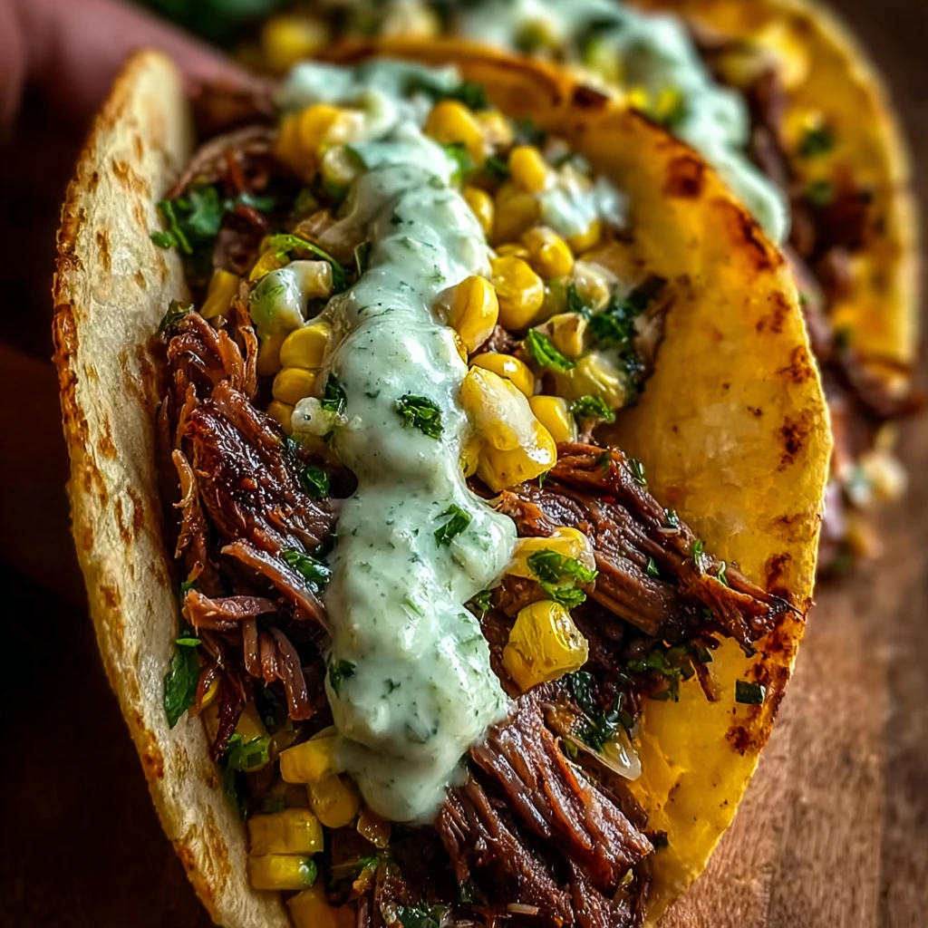 Zartes Brisket-Taco-Fest