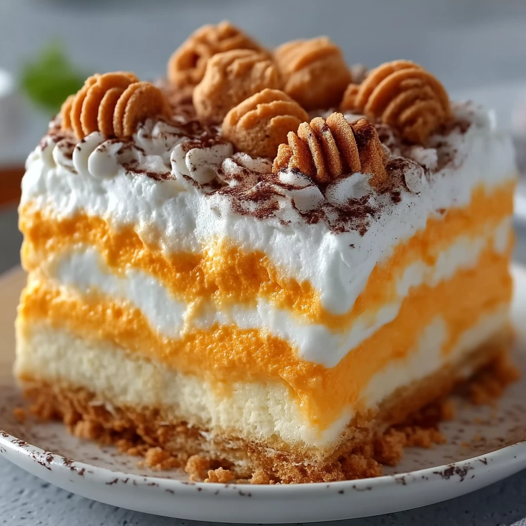 Herbstliche Kürbis‑Lasagne‑Süßigkeit